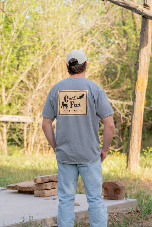 Cast. Feed. Tee - Granite